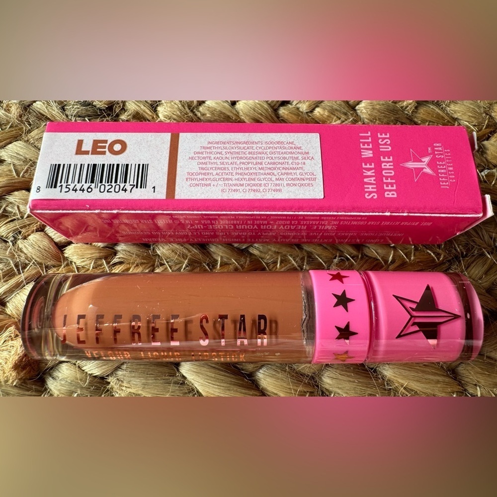 Jeffree Star Cosmetics Velour Liquid Lipstick in Leo Warm Honey Brown Matte - Picture 7 of 7